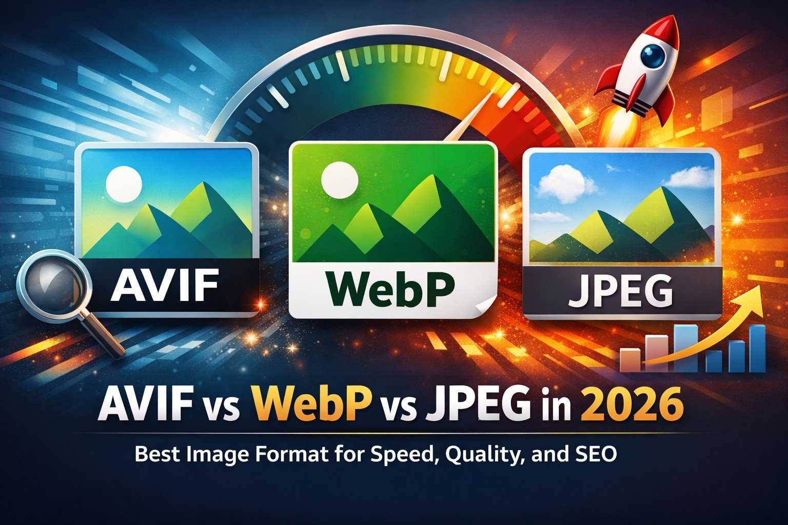 AVIF vs WebP vs JPEG in 2026: Which image format should you actually use?